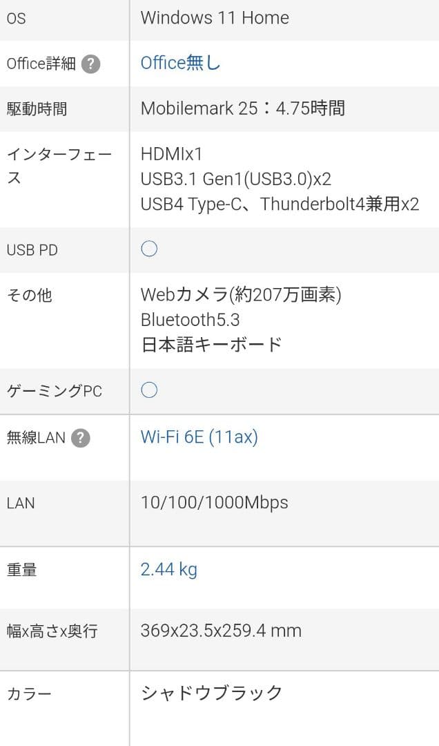 OMEN HP 16-wf0022TX ゲーミングPC パフォーマンスモデル