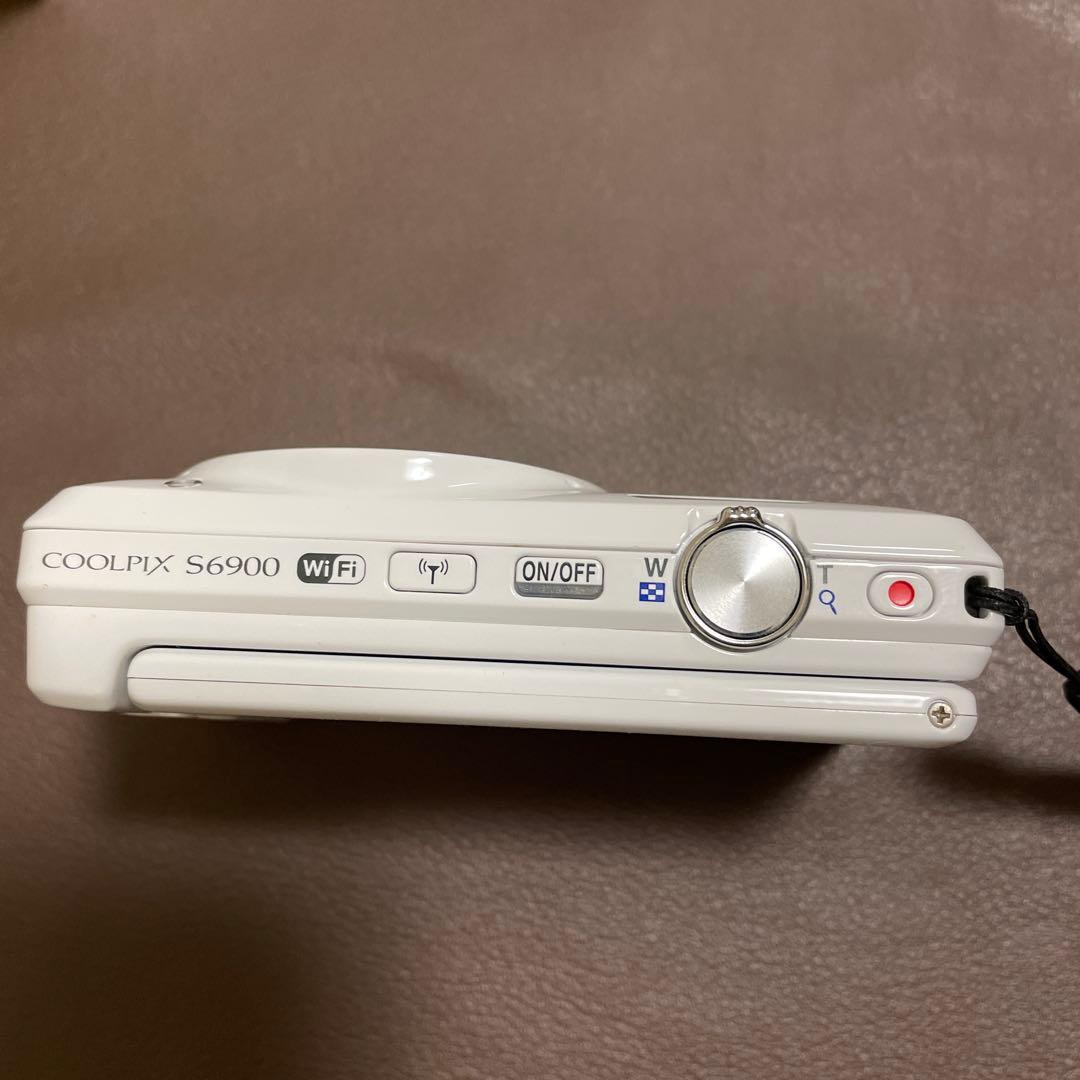 Nikon COOLPIX S6900 ホワイト　デジタルカメラ