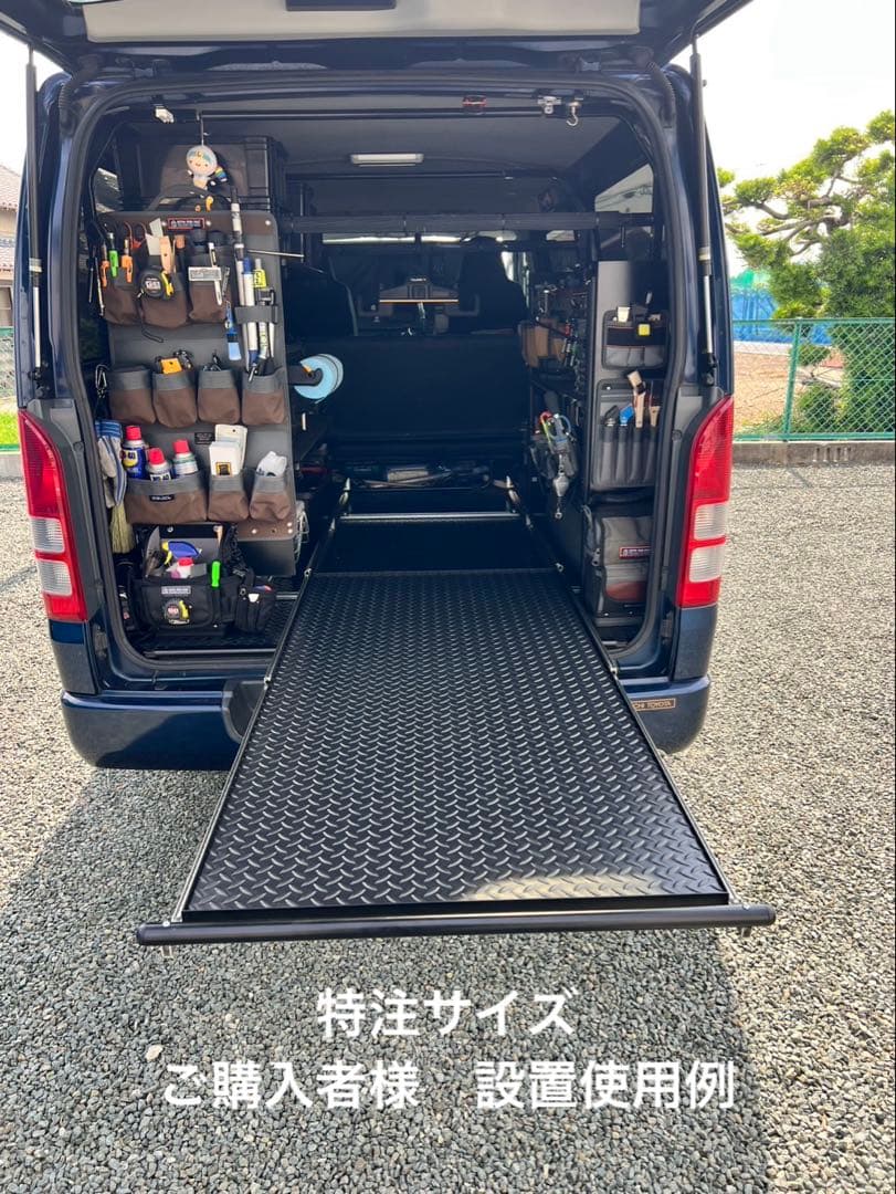 ハイエーススライドフロア　レール150 棚板、フェルト有りフルキット　送料込み