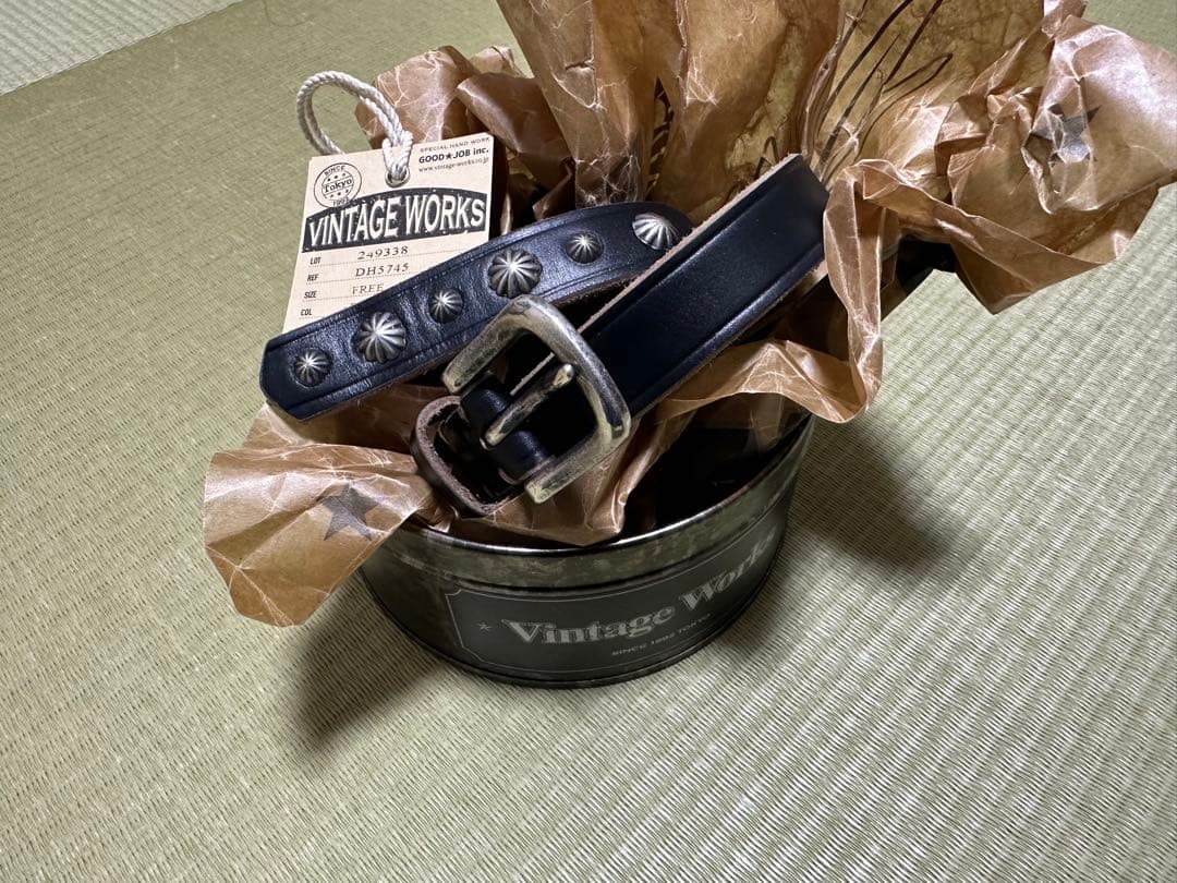 美品　VINTAGE WORKS DH5745 BLACK　ヴィンテージワークス