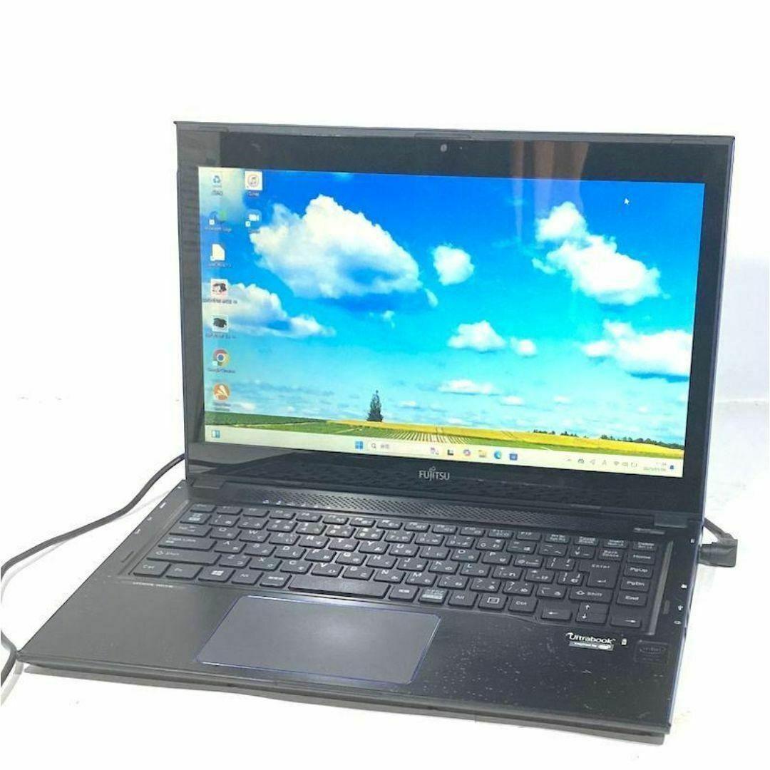 F99【快適SSD！】富士通の小型ノートパソコン Windows11