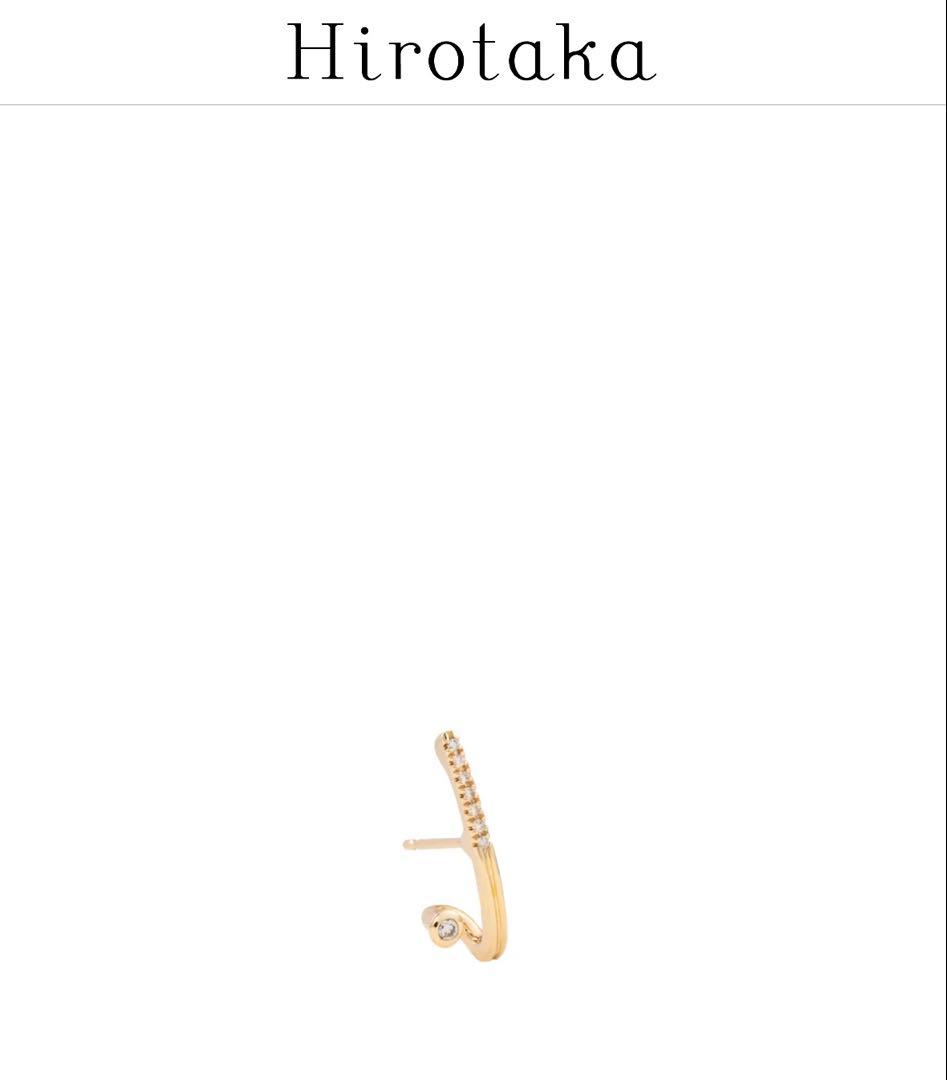 【新品】Hirotaka DROSERA ダイヤモンド ピアス
