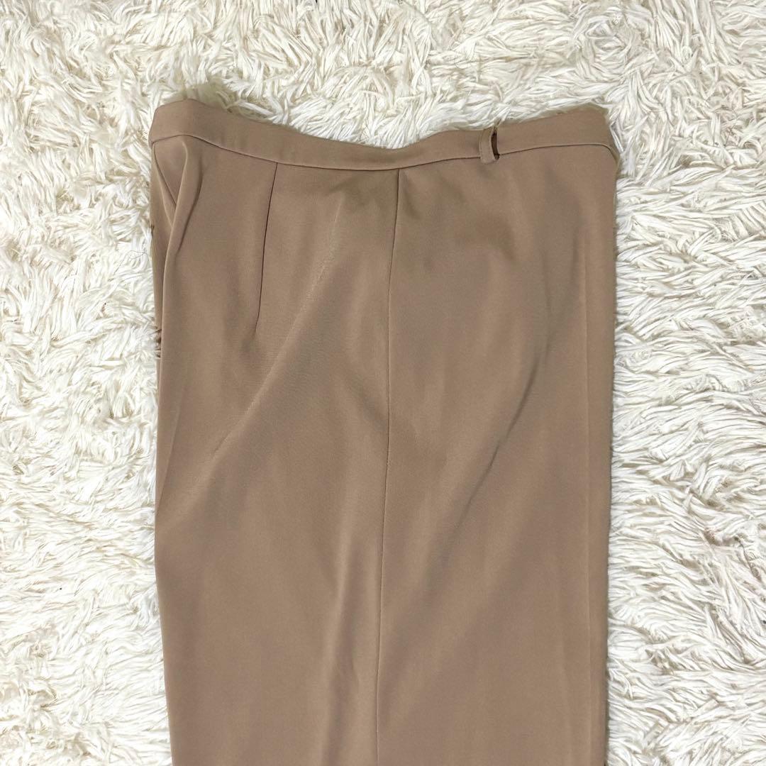 ✨極美品✨Max Mara大きいサイズ　パンツセットアップ　ベージュ　ストレッチ