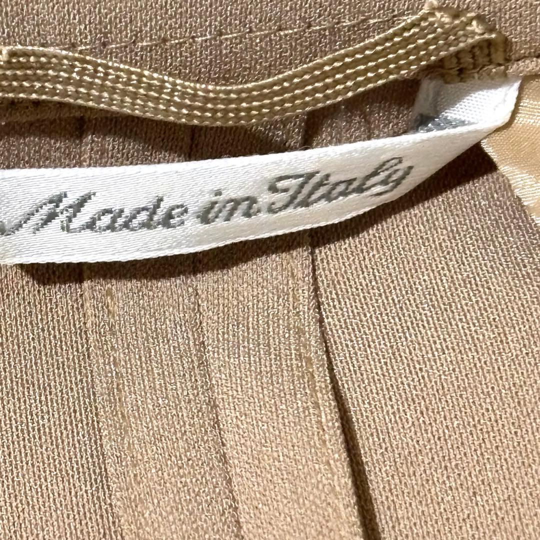 ✨極美品✨Max Mara大きいサイズ　パンツセットアップ　ベージュ　ストレッチ