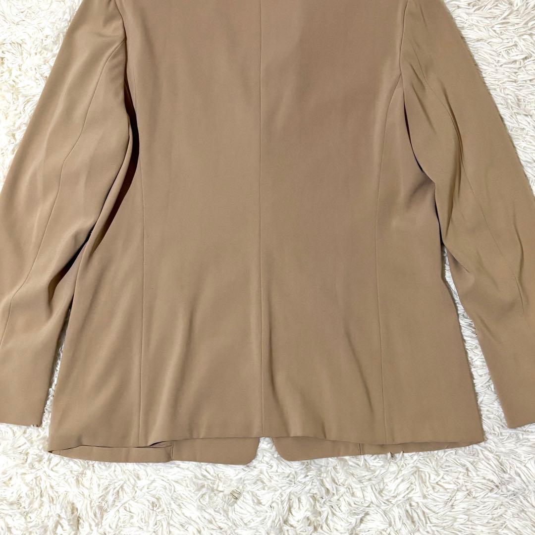 ✨極美品✨Max Mara大きいサイズ　パンツセットアップ　ベージュ　ストレッチ