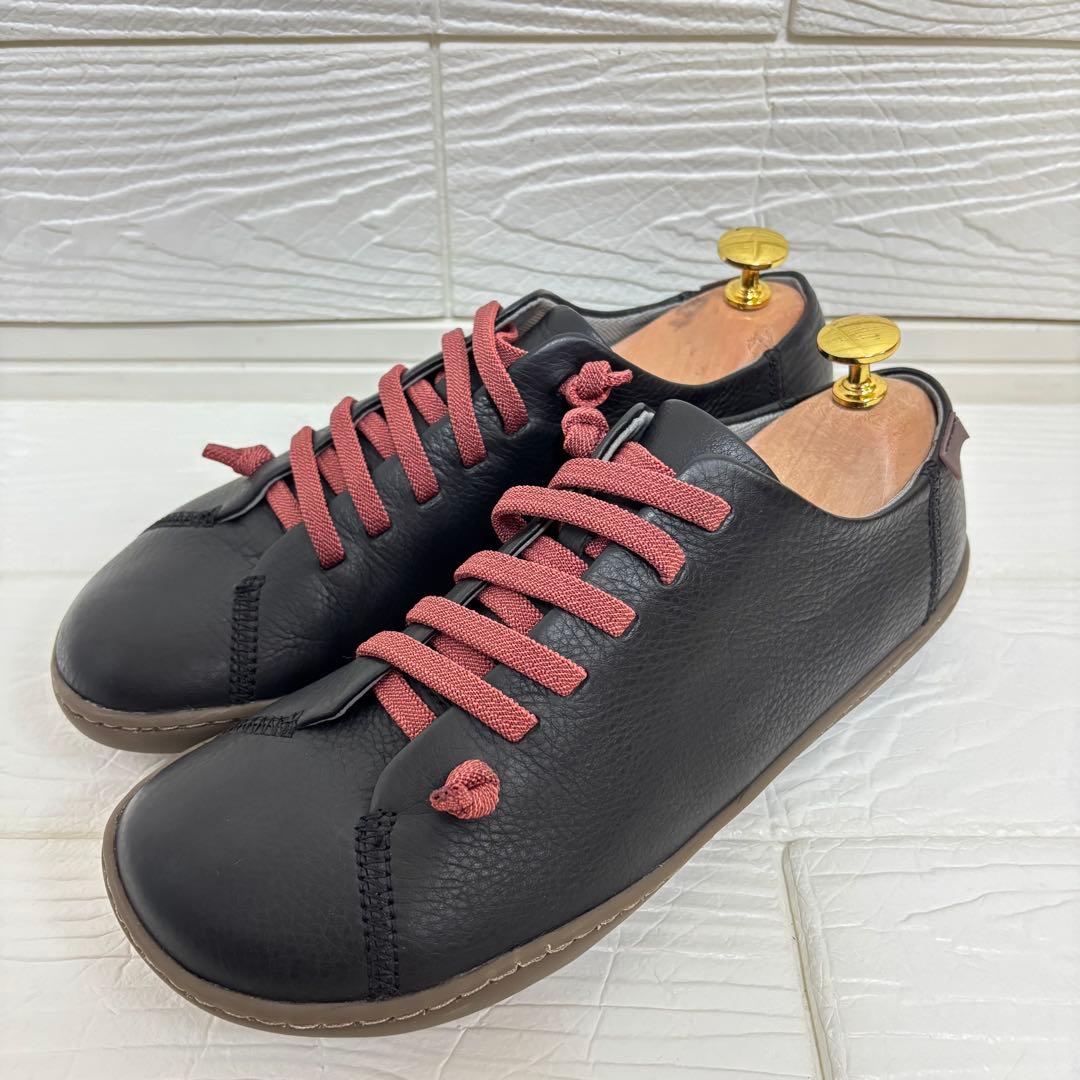 【新品未使用】CAMPER ペウカミPeu Cami ブラック レザー 39