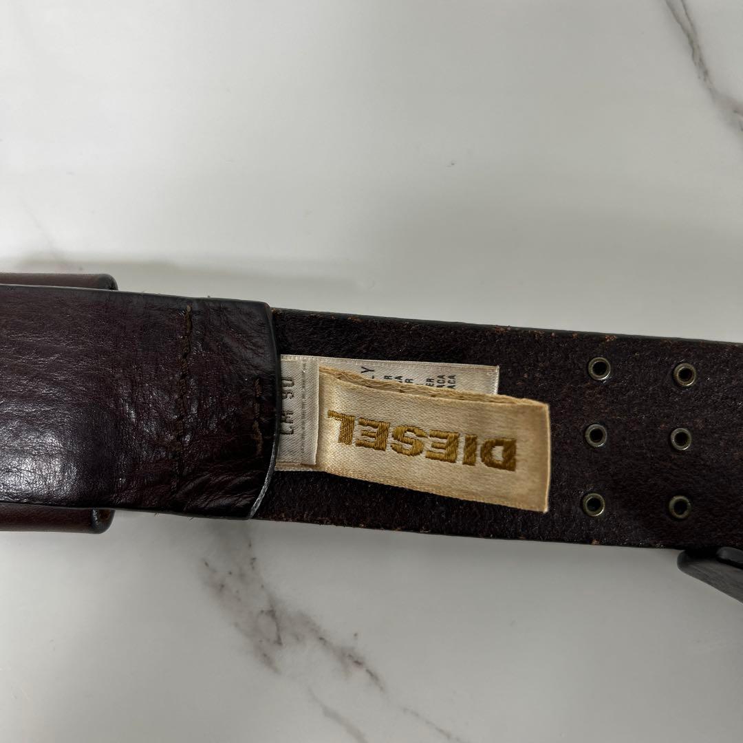 【DIESEL】★ ディーゼルベルト★ブラウン★CM90★