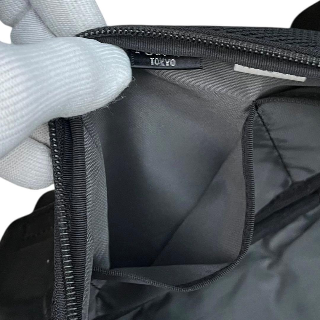 【美品】PORTER AMAZE レザー ボディバッグ ショルダー 斜めがけ 黒