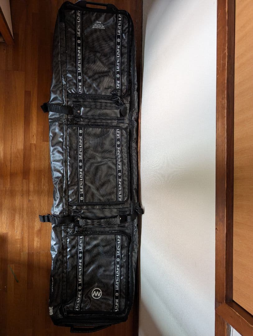 NANAN スノーボードバッグ ブラック 155cm