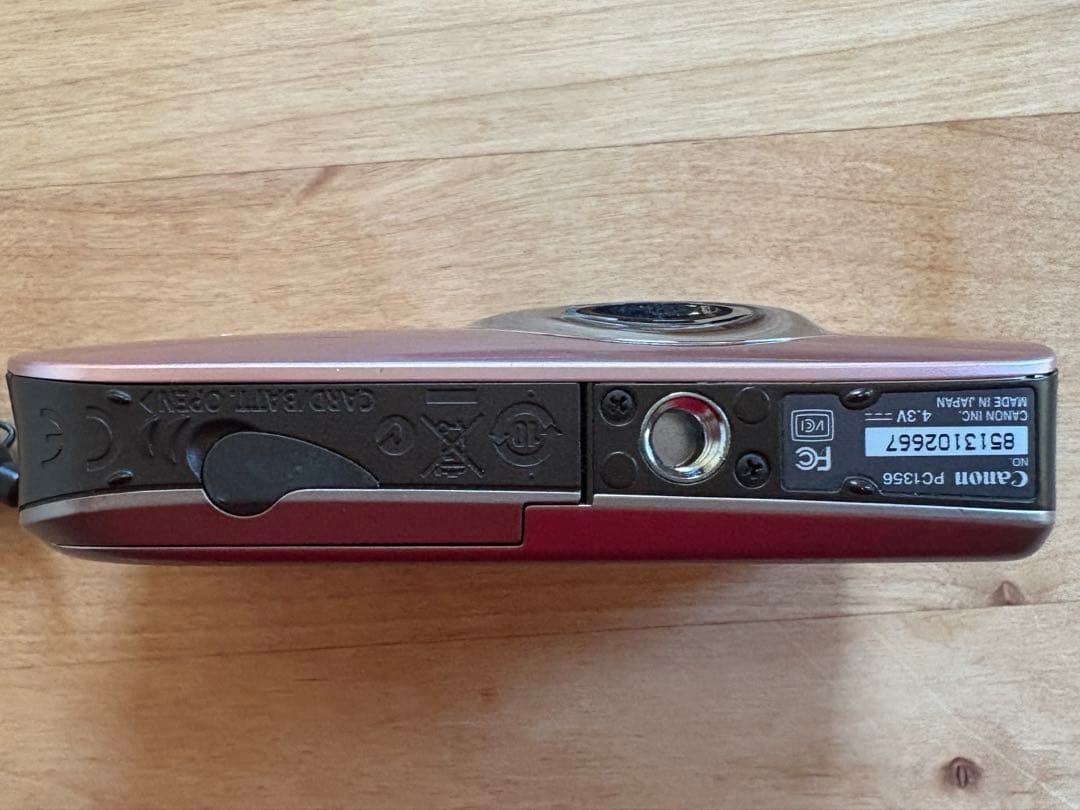 デジカメ キャノン IXY 510IS ピンク