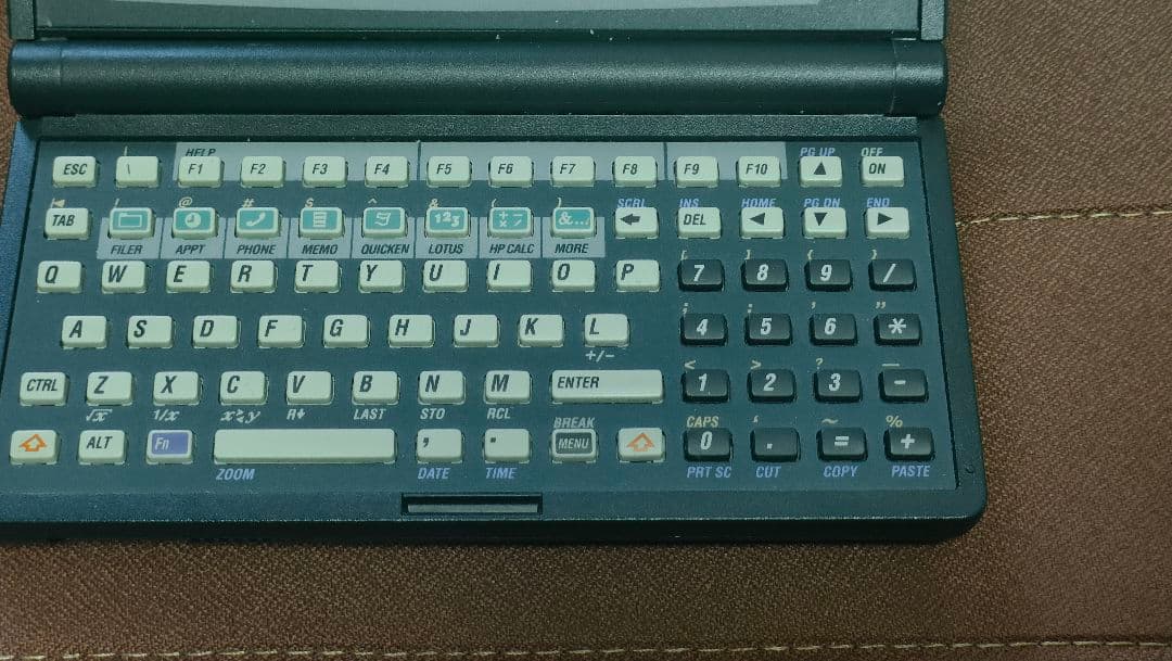 HP200LX hewlett packard 日本語表示