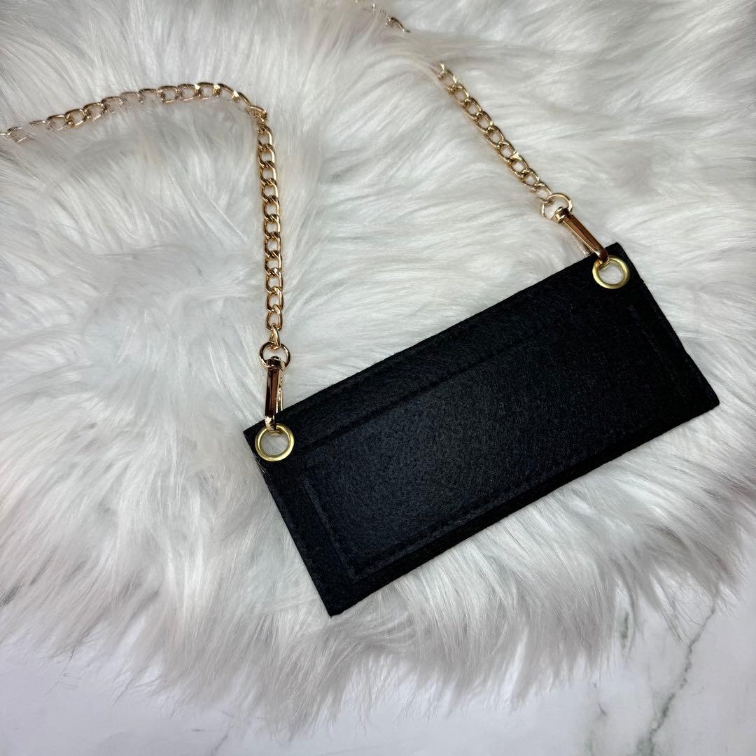 セリーヌ　celine ビンテージ　レザー　ポーチ　チェーン　ショルダー