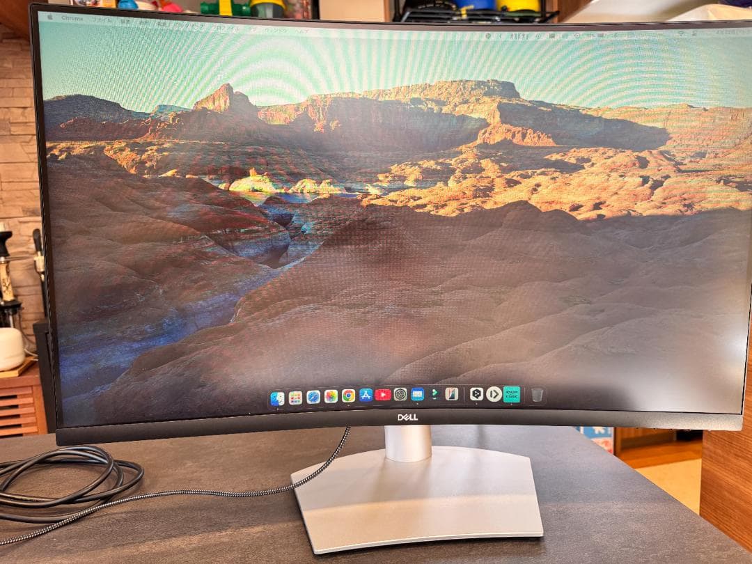 Dell 31.55インチ 曲面モニター　S3222HS