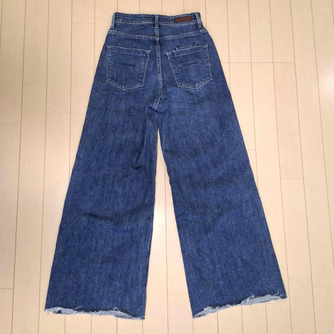 ともちゃんさん専用*【美品】YANUKワイドフレア カットオフ アメリカンブルー