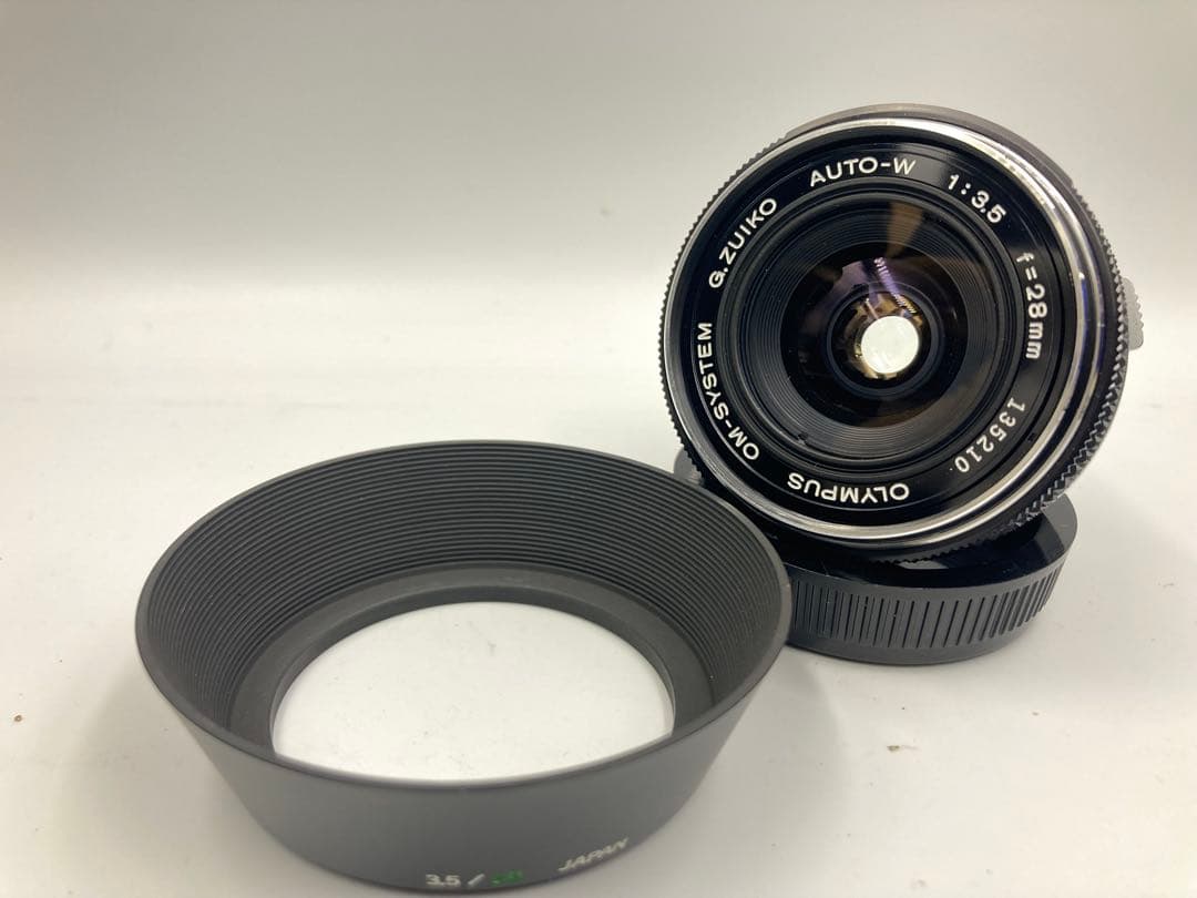 作例付き　OLYMPUS AUTO W 28mm F3.5 管mpr