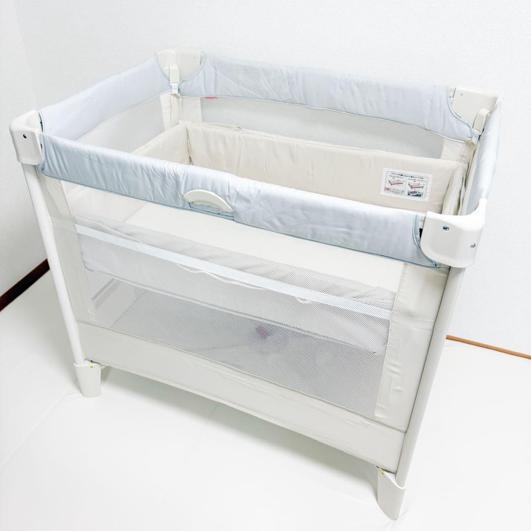 アップリカ　ベビーベッド ココネルエアー AB ミニ コンパクト 折りたたみ