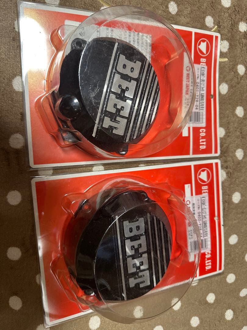 xjr400 BEET ポイントカバー ブラック　2個セット