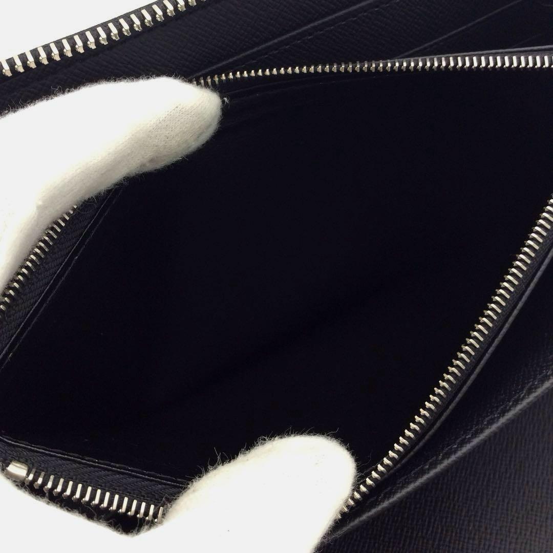 ルイヴィトン タイガ メンズ 黒 長財布 ジッピーオーガナイザーNM 新型