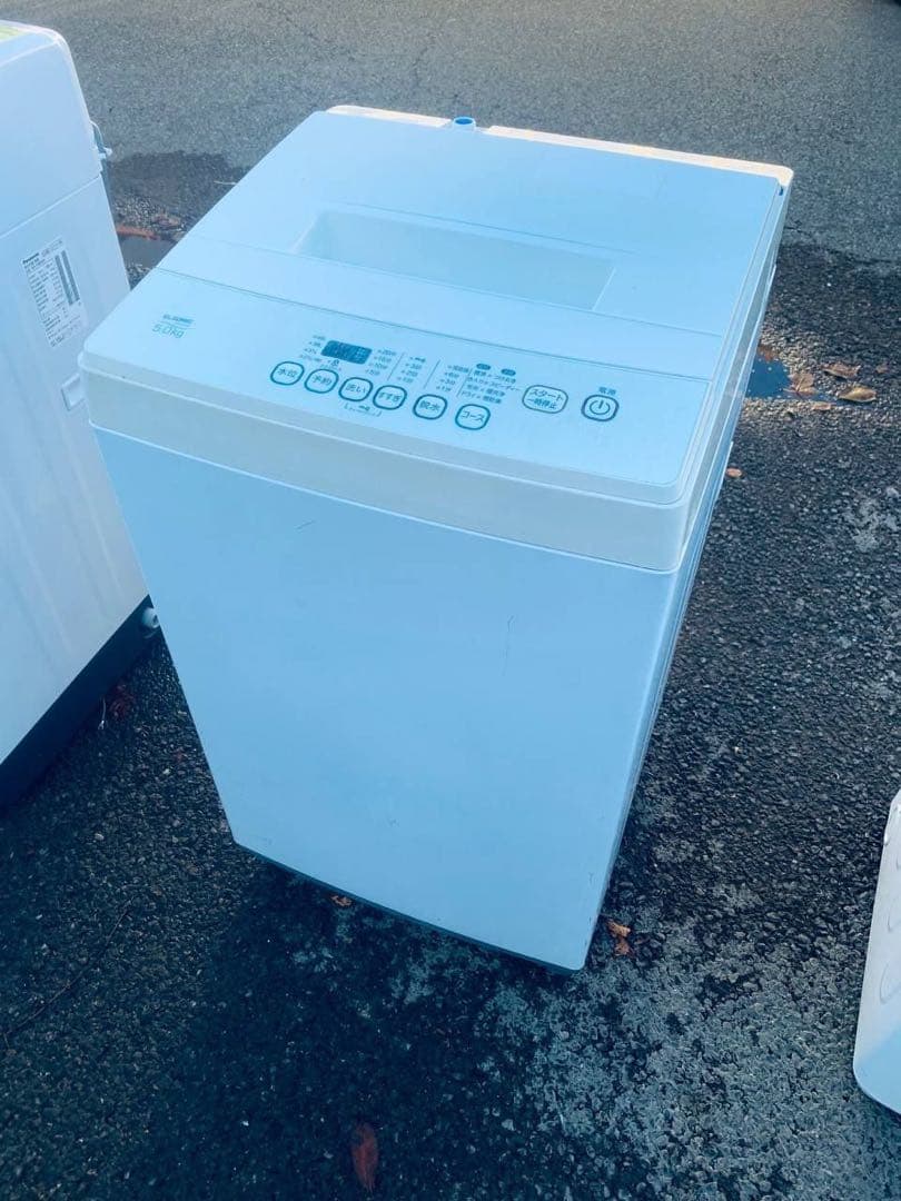 ♦ELSONIC 電気洗濯機【2021年製】EM-L50S2