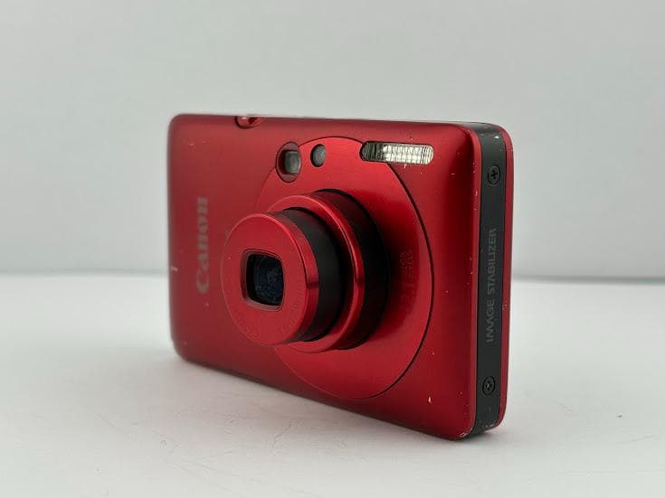 ★良品★ キヤノン CANON IXY DIGITAL 210 IS レッド