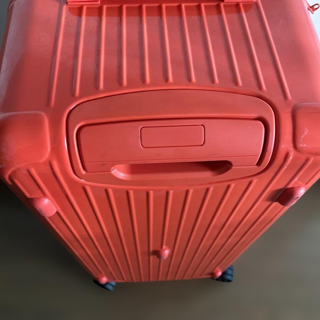 超美品リモワトランクプラス　オレンジ 1度使用限定色