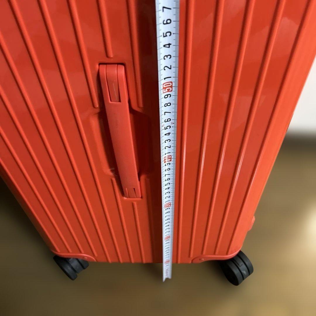 超美品リモワトランクプラス　オレンジ 1度使用限定色