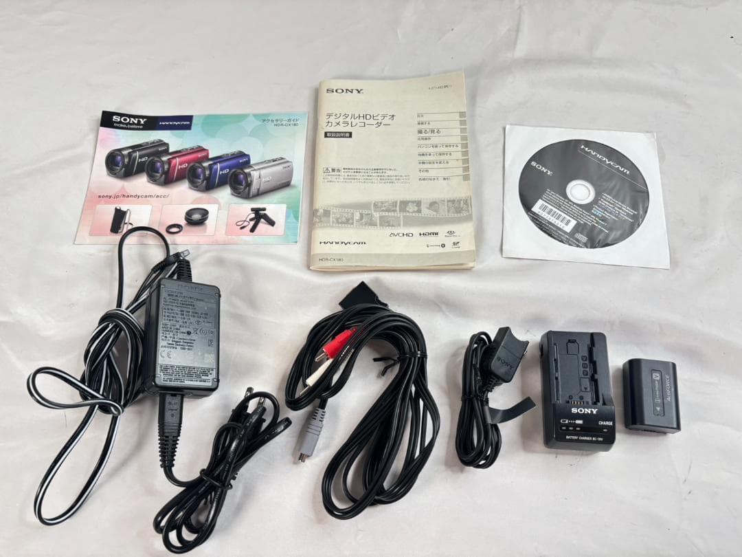 SONY HDR-CX180 Handycam デジタルビデオカメラ