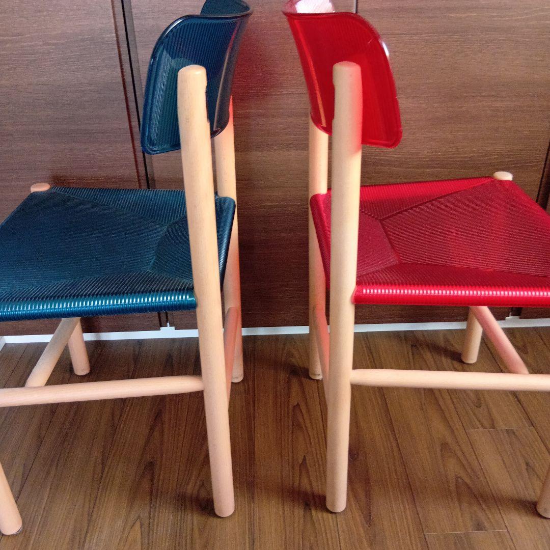 Jasper Morrison Trattoria 椅子 1脚　青のみ