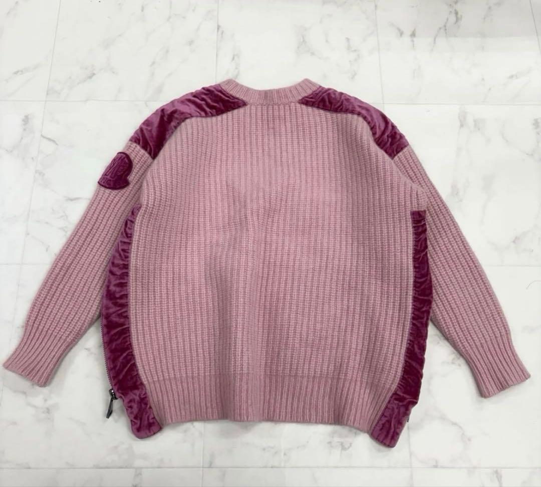 MONCLER ピンク ニット セーター 長袖