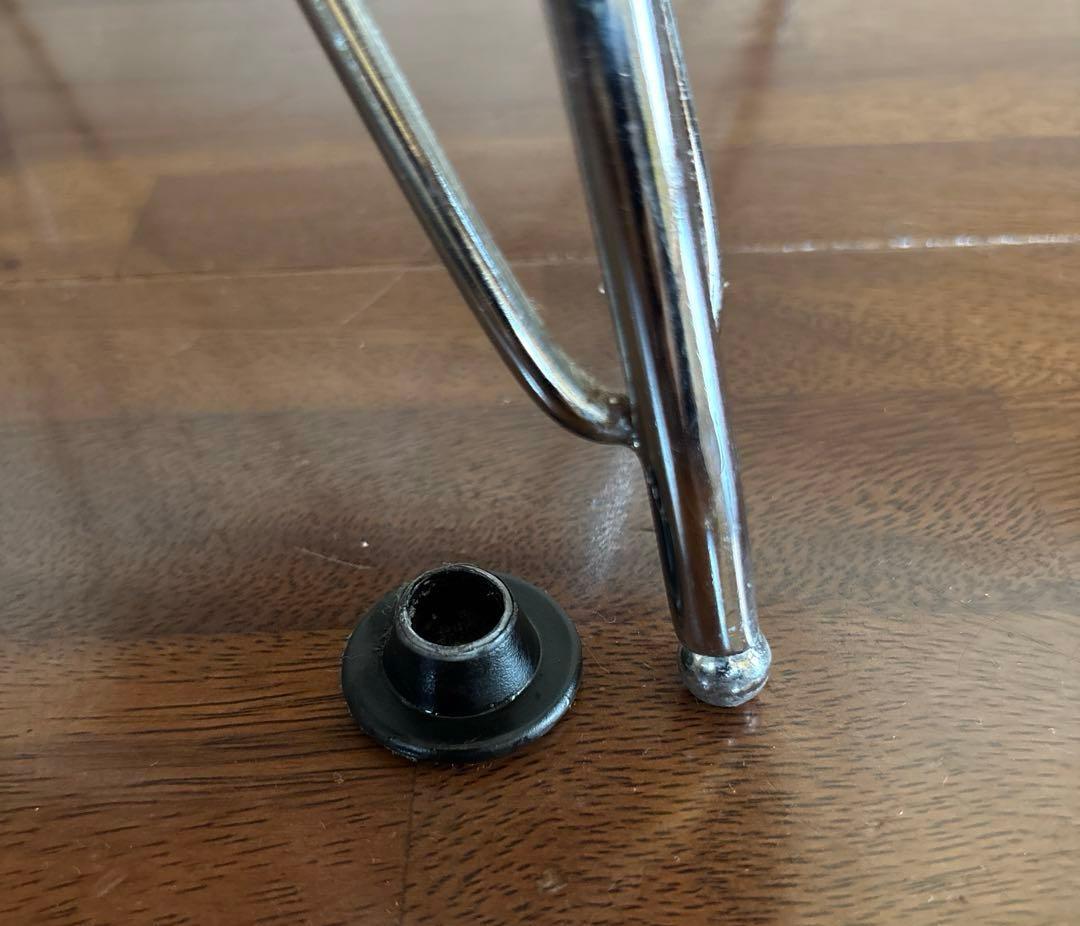 シェルチェア DKR ワイヤーチェア シートパッド付ブラック　ミッドセンチュリー