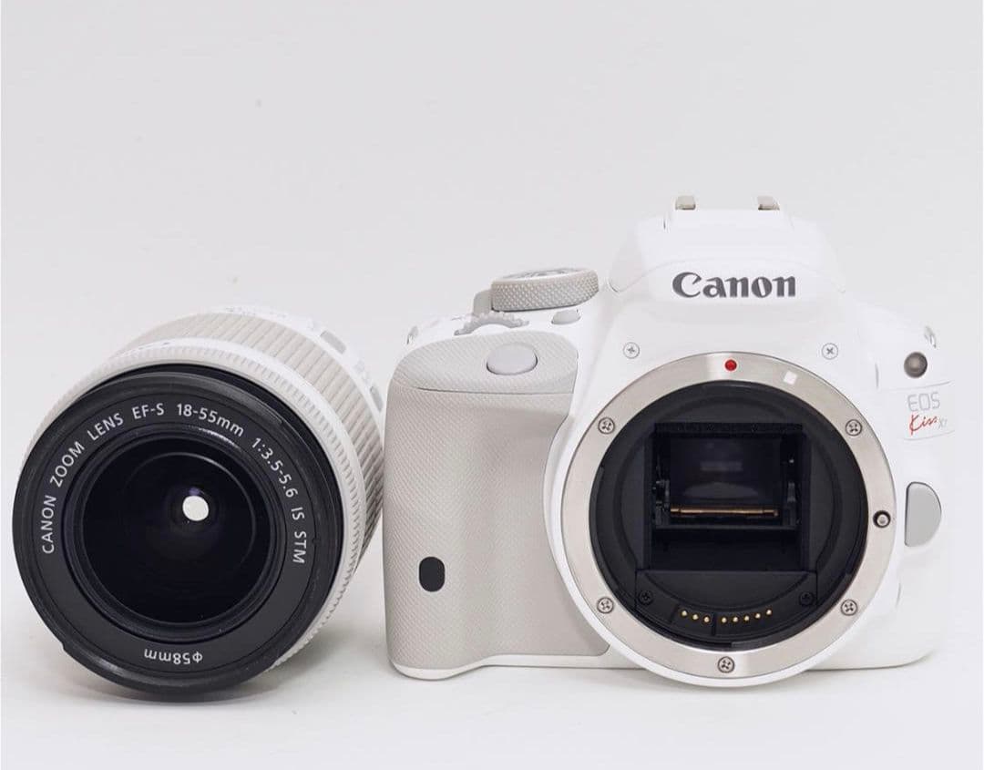 1月7日限定【希少ホワイト】Canon EOS Kiss X7 レンズキット