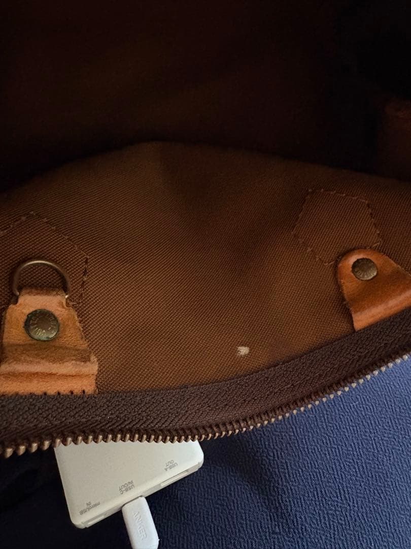 ルイ ヴィトン ボストンバッグ M41108 モノグラム スピーディー30 茶系