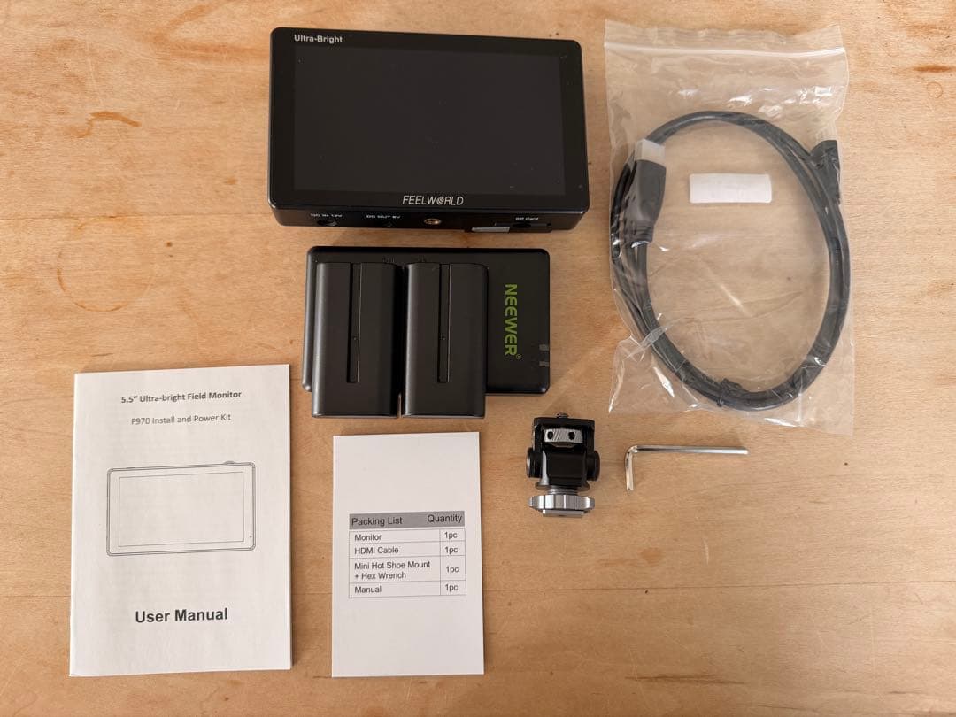 FEELWORLD LUT5 5.5インチフィールドモニター