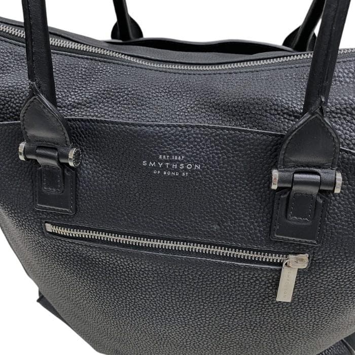 中古 ・良品 スマイソン シボレザー トート バッグ 鞄 ビジネス フォーマル