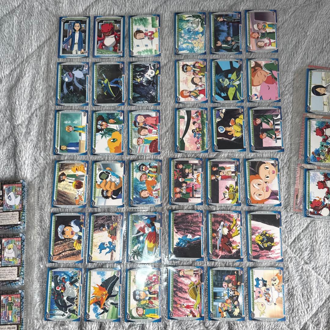 ド*ル様 【蔵出し】デジモンアドベンチャーカード　1弾＋2弾ほぼコンプリート