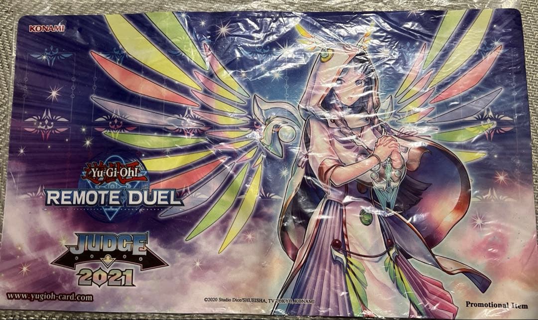 遊戯王 宣告者の神巫 未開封プレイマット　KONAMI公式品