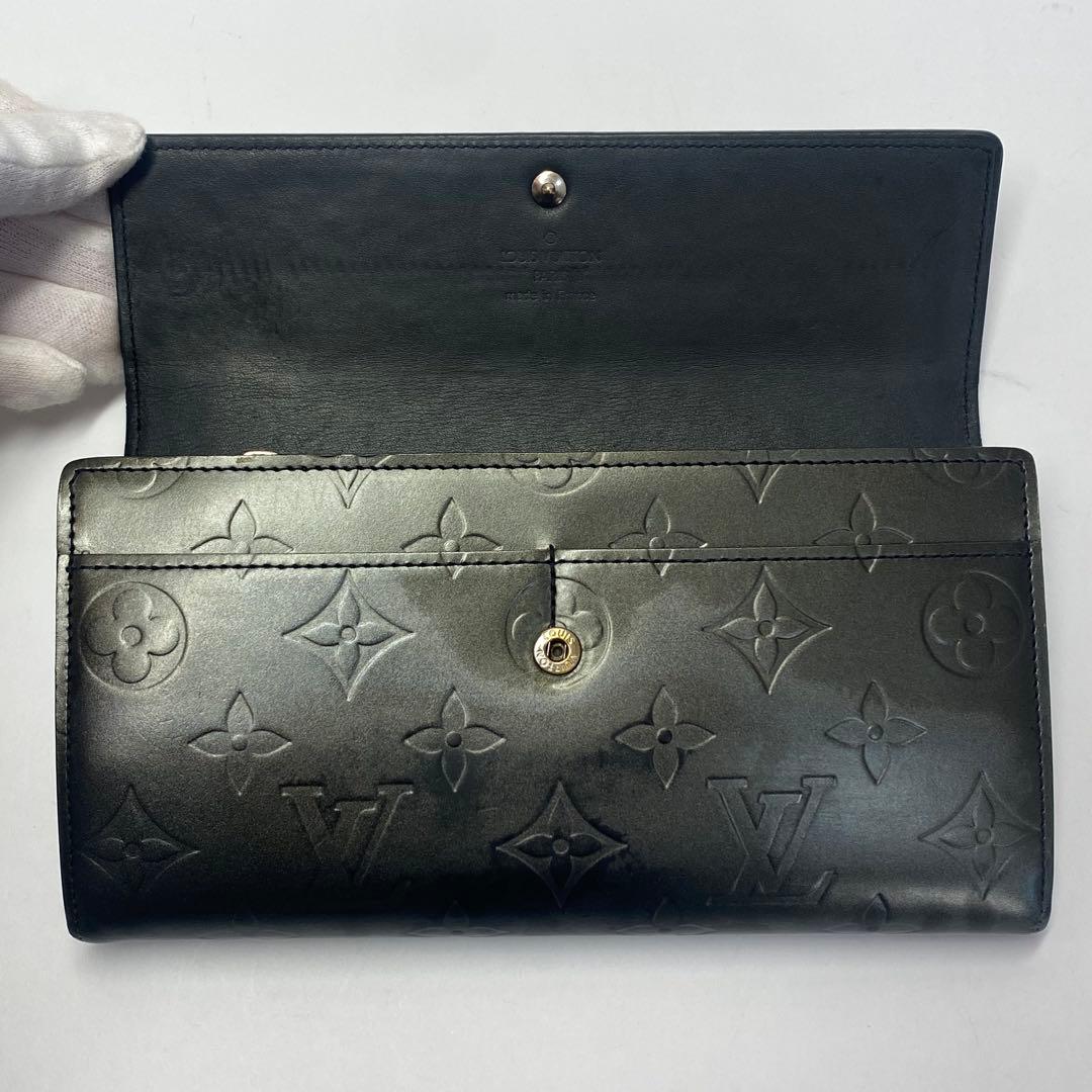 Louis Vuitton ルイ・ヴィトン　マット ポルトトレゾール　グレー