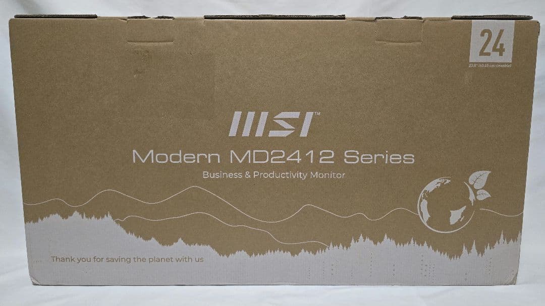 MSI Modern MD2412P ビジネスモニター 23.8 新品 未開封