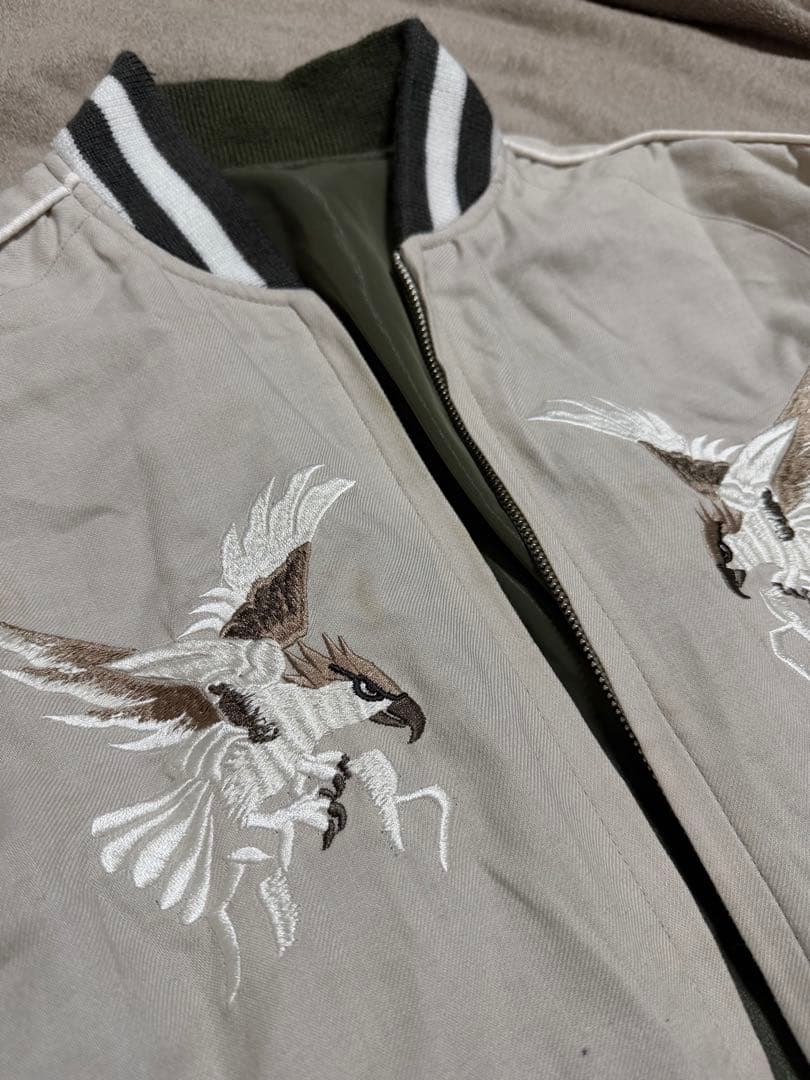 BUFFALO BOBS スカジャン 鷲 富士山 日本スカジャン vintage