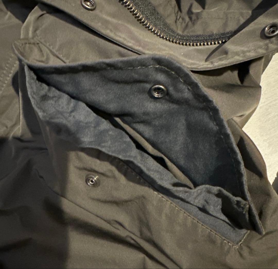 【未使用品】BEAMS BOY モッズコート　 黒　SOLOTEX