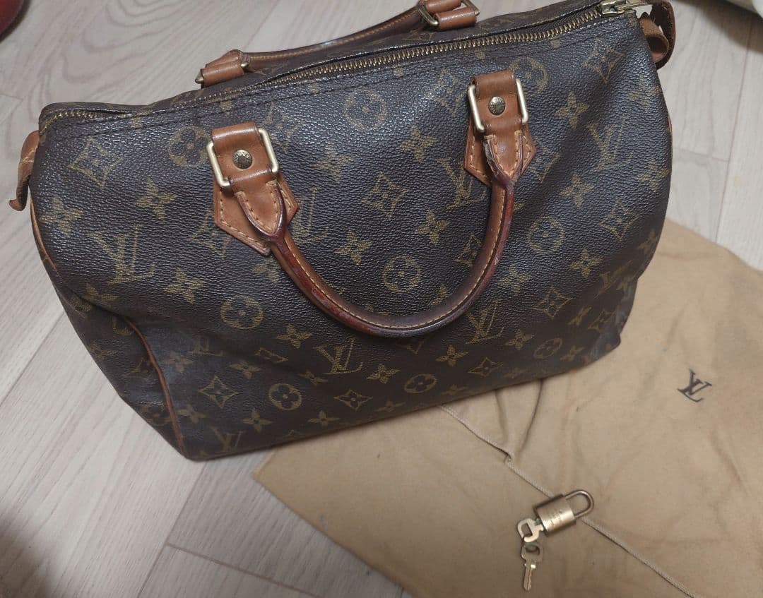 ルイヴィトン　スピーディ　30 ボストン　モノグラム　ハンドバッグ