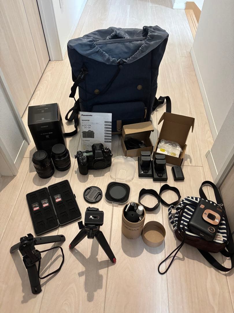 Panasonic LUMIX DC-G9 カメラセット　写真に載せてる物全て