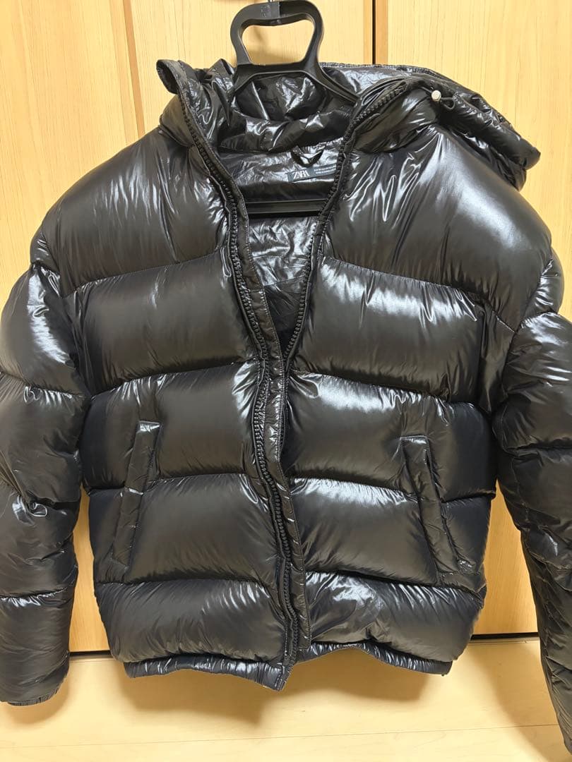 ZARA ダウンジャケット ブラックM