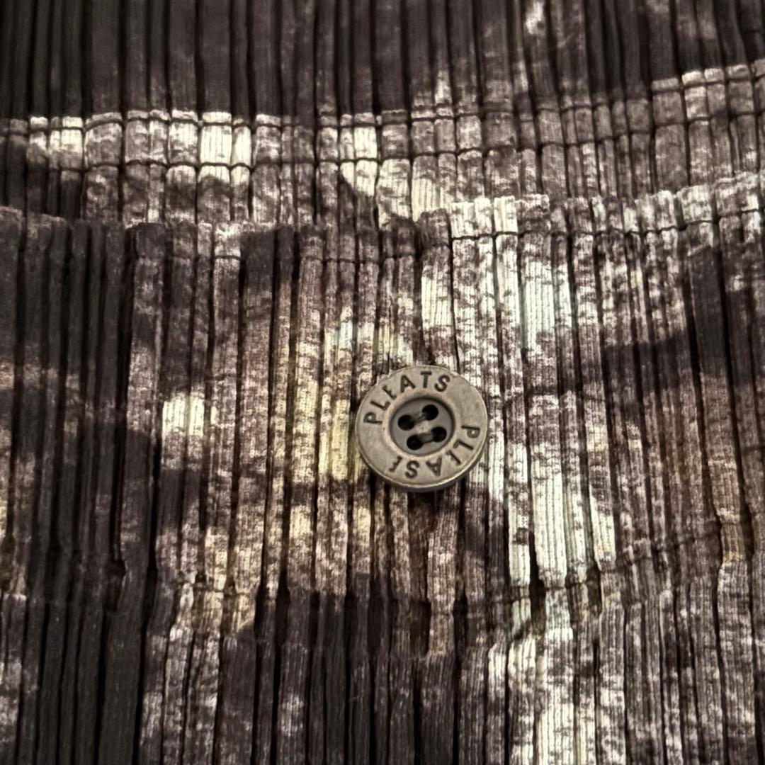 ＊未着用・極美品＊プリーツプリーズ マーブルプリント トラッカージャケット 3