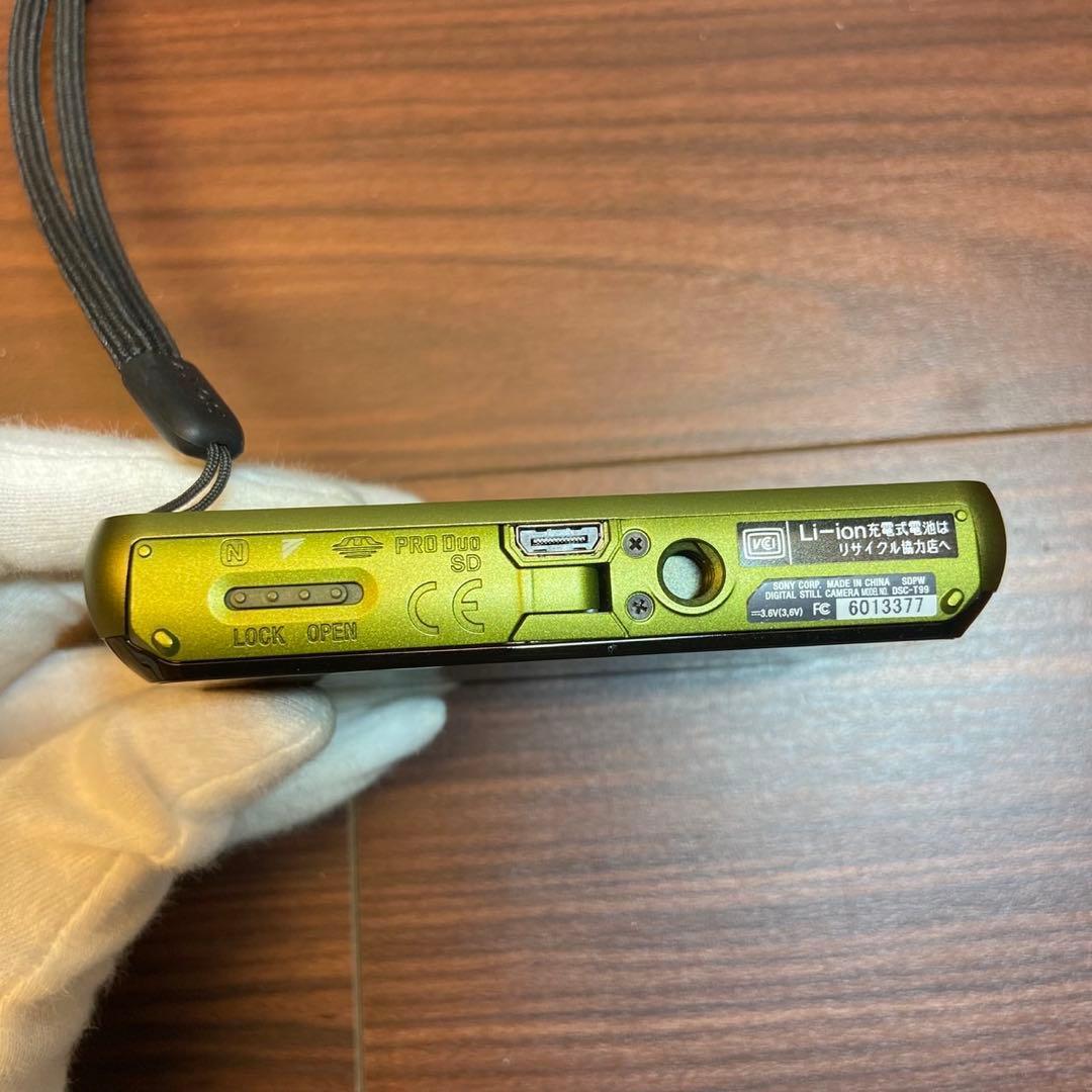 SONY Cyber−Shot T DSC-T99(B) デジカメ 5501