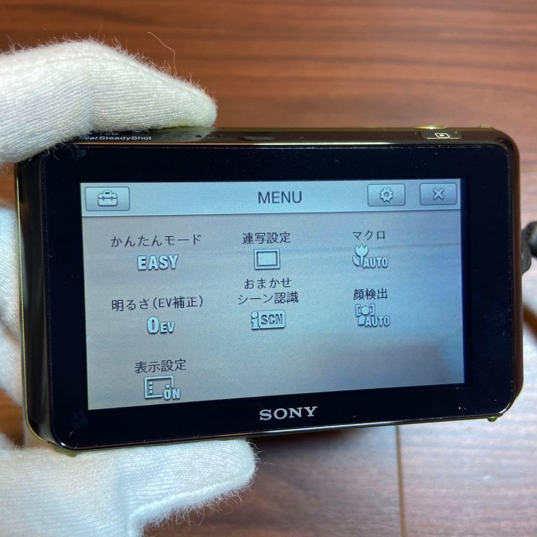 SONY Cyber−Shot T DSC-T99(B) デジカメ 5501