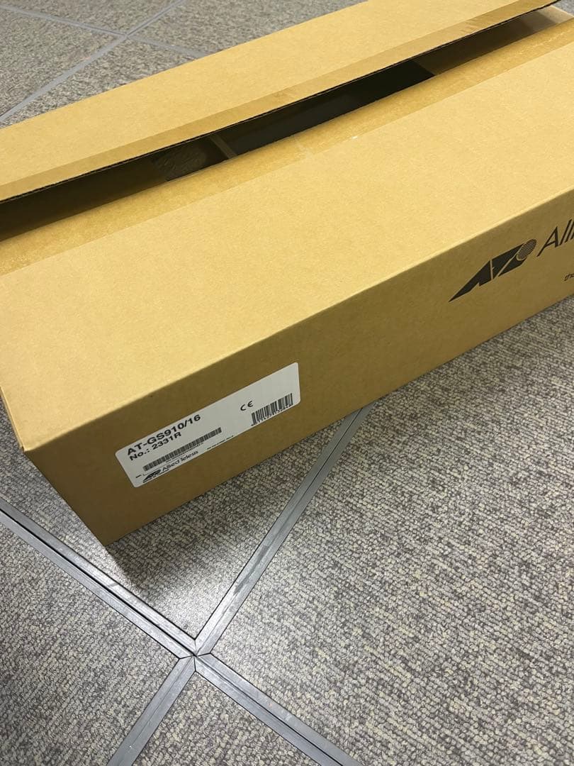 【新品未使用】Allied Telesis AT-GS910/16 2台セット