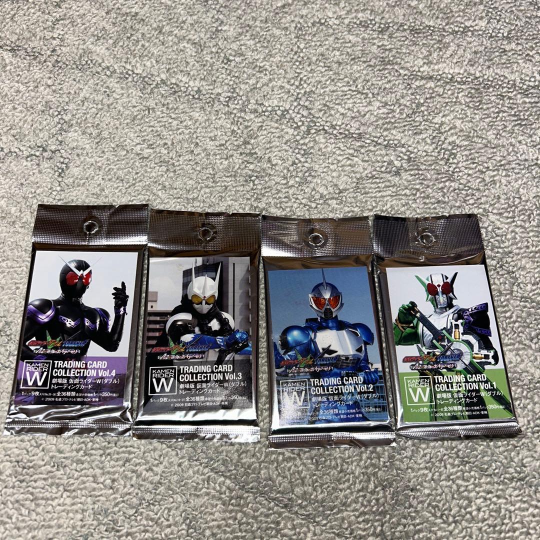仮面ライダーW トレーディングカードコレクション Vol.1-4