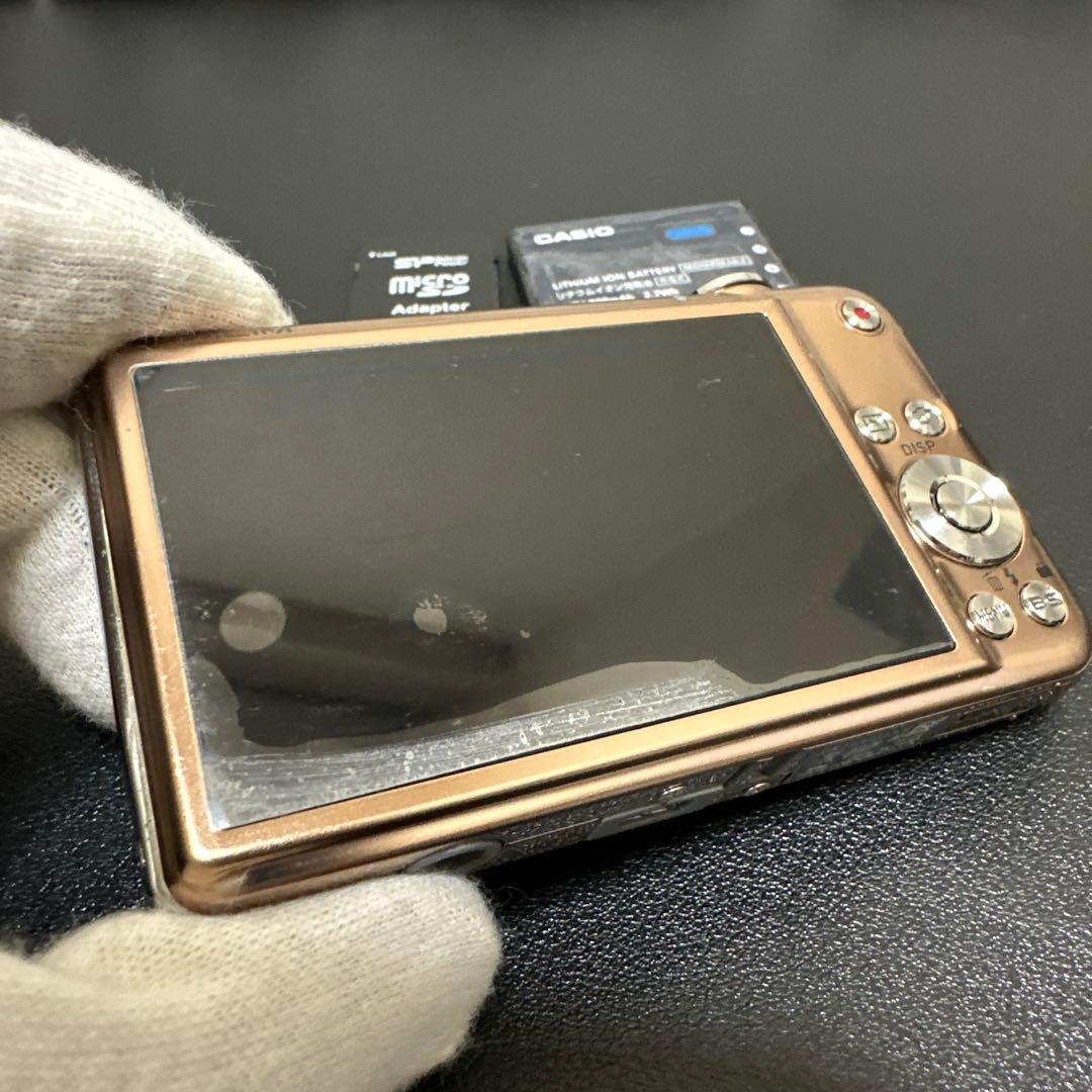 CASIO EXILIM EX-S12 ゴールド　動作確認済　中古良品