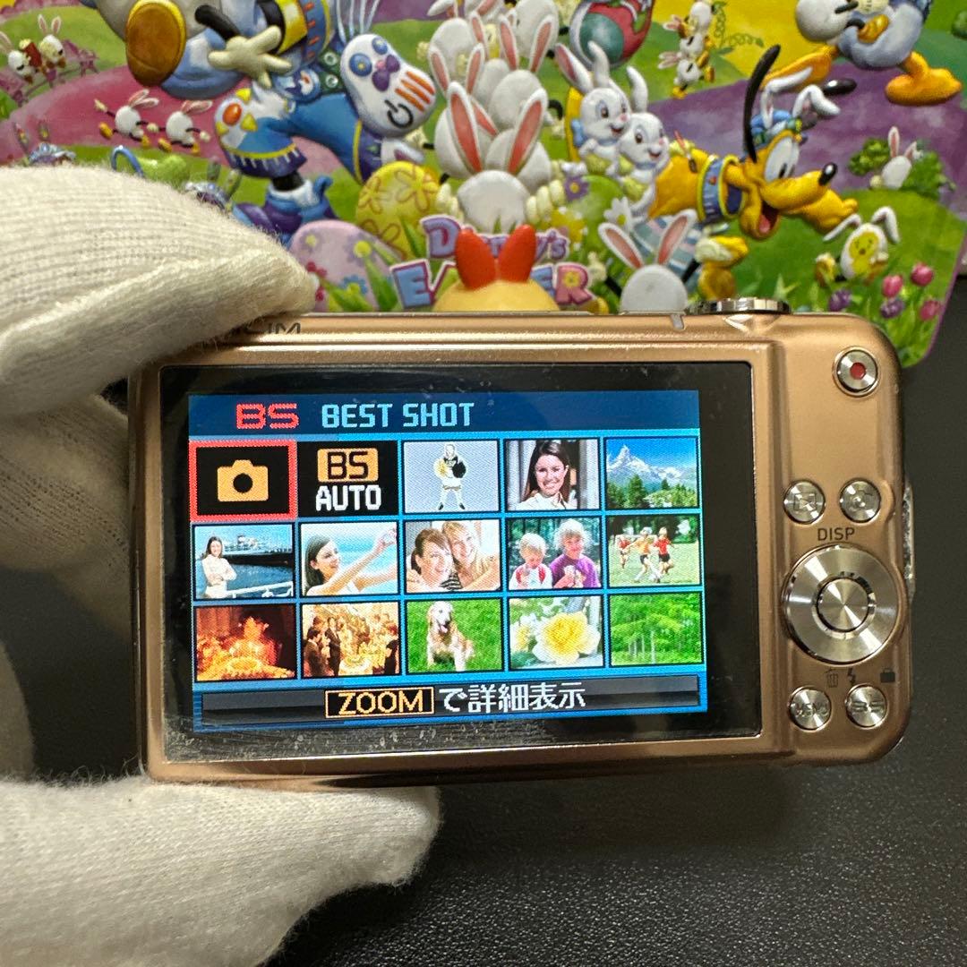 CASIO EXILIM EX-S12 ゴールド　動作確認済　中古良品